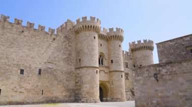 Palace grand Master şövalyeler Rodos, Yunanistan