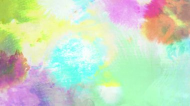 Colorful Ink Watercolor Background in a 3D animation