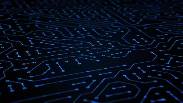 Moving Circuit Board Close Loop — Stok Video