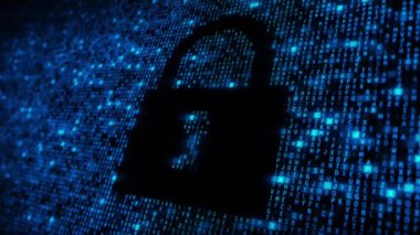 İnternet Güvenlik Kilidi, matris biçiminde 3 boyutlu bir canlandırma