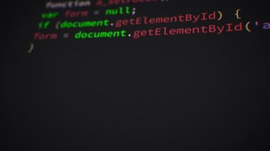 Web Kodu 3 boyutlu bir animasyonda programlanıyor