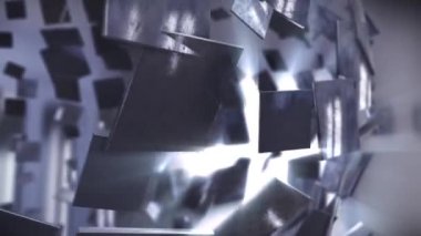 3d dokulu kayan paneller arka plan