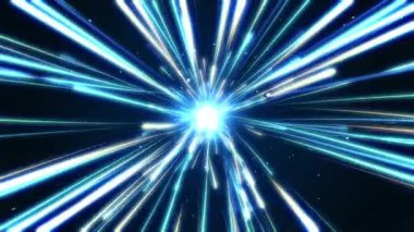 Hız Hareketi Bulanık İzleri 3 boyutlu bir animasyonda