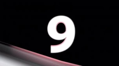 3D 10 Saniye Geri sayım ve Uzaklaştırılıyor