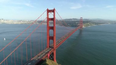 Timelapse of Golden Gate Bridge, San Francisco.