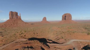 Aerial view of Monument Valley, Utah
