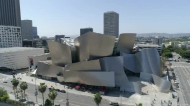 Walt Disney konser salonunun hava görüntüsü