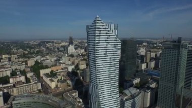 Aerial view of Zlota 44, Warsaw