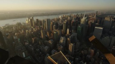 Cityscape view with the Hudson River, New York City