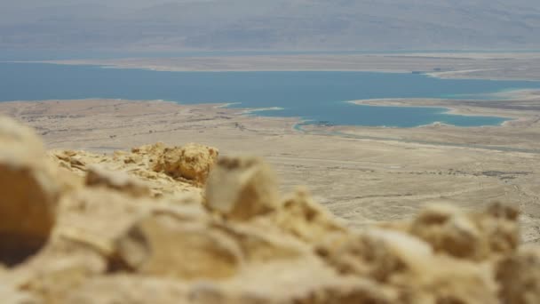 View Dead Sea Hill — Stockvideo