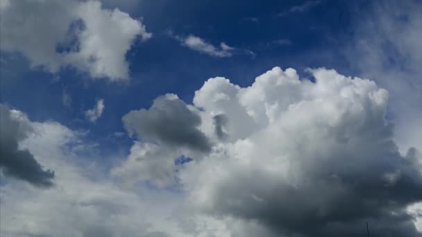 Clouds Move Quickly Sky Clouds Rain Abrupt Weather Change Timelapse — Video Stock