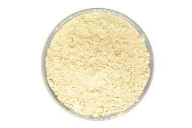 Kasede sarı kozmetik kil - üst görünüm