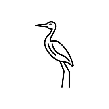 Kuş simgesi - düzenlenebilir vuruş