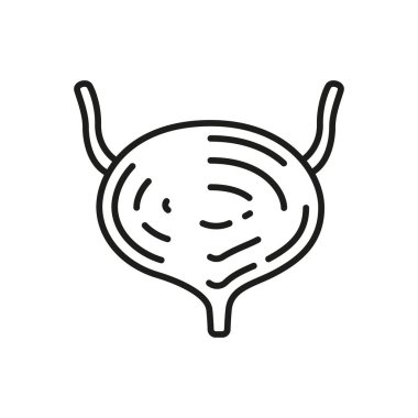 Mesane simgesi - düzenlenebilir felç