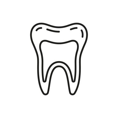 Diş simgesi - düzenlenebilir vuruş