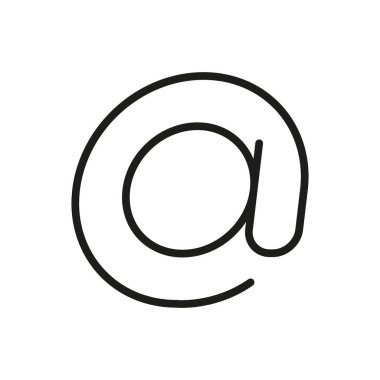 Posta simgesi simgesi - düzenlenebilir vuruş