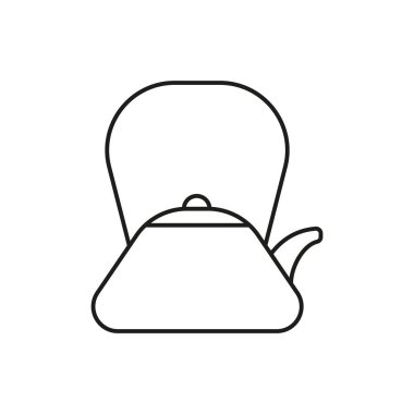Teapot icon - editable stroke