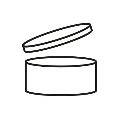 PAO, period after open icon - Editable stroke