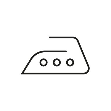 Iron vector icon - Editable stroke