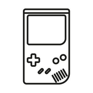 Portable Video Game icon - Editable stroke