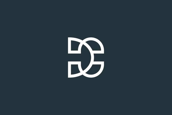 Carta Inicial Logo Design Vector Template —  Vetores de Stock
