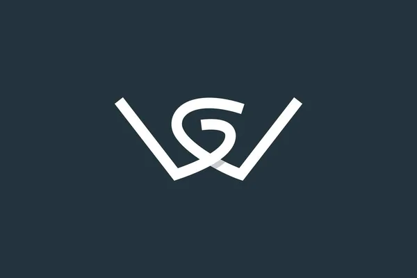Eerste Letter Logo Logo Design Vector Template — Stockvector