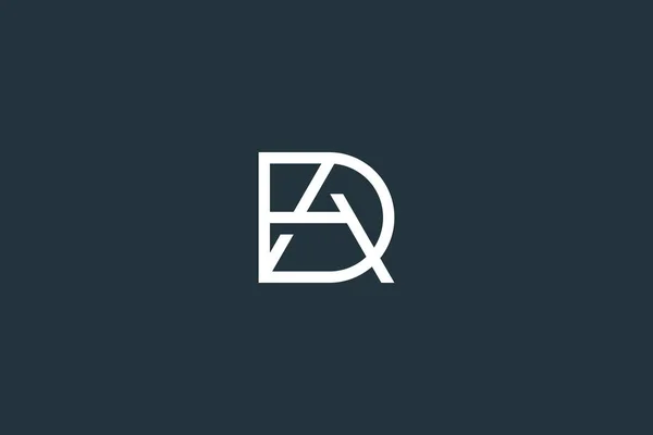 Carta Inicial Logo Design Vector Template — Vector de stock