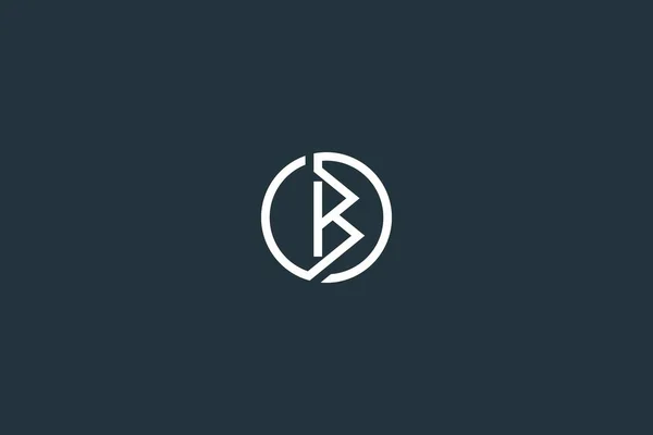 Anfangsbuchstabe Simple Logo Design Vector Template — Stockvektor