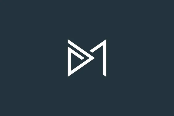 Minimal Letter Logo Design Vector Template — ストックベクタ