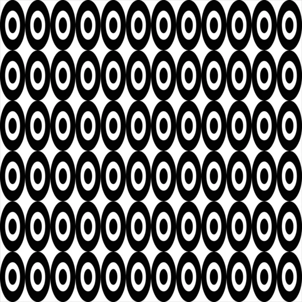 Vector Image Background Ellipse Arrangement Black White Color Transparent Background — Archivo Imágenes Vectoriales