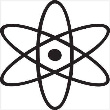Vector, Image of galaxy icon, black and white color, transparent background