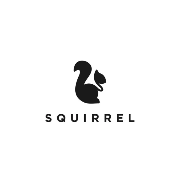 Squirrel Logo Icon Vector Designs — Vector de stock