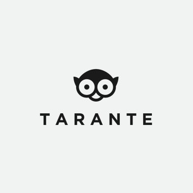 Baykuş başı logosu veya baykuş simgesi