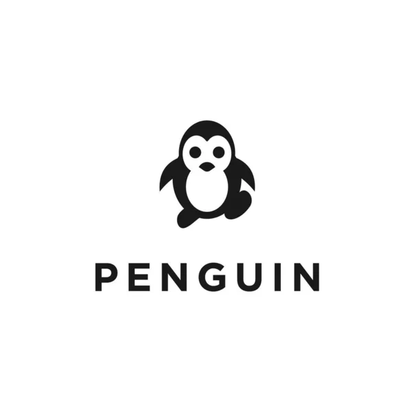Векторная Иллюстрация Логотипа Пингвина — стоковый вектор