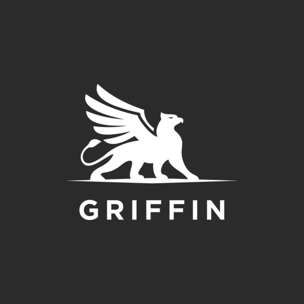 Griffin Logo Design Vector Illustration Vector Graphics