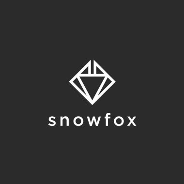 fox head logo design vector illustration