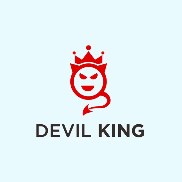 Devil Logo Design Vector Illustration Stock Vector