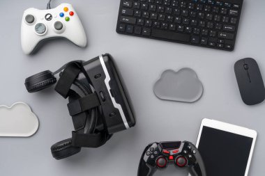 VR virtual reality technology for game on table top view