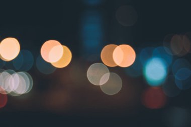 Bokeh ışıkları ile soyut arkaplan