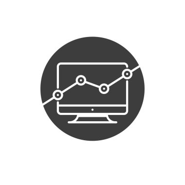 Büyüme logo şablonu.