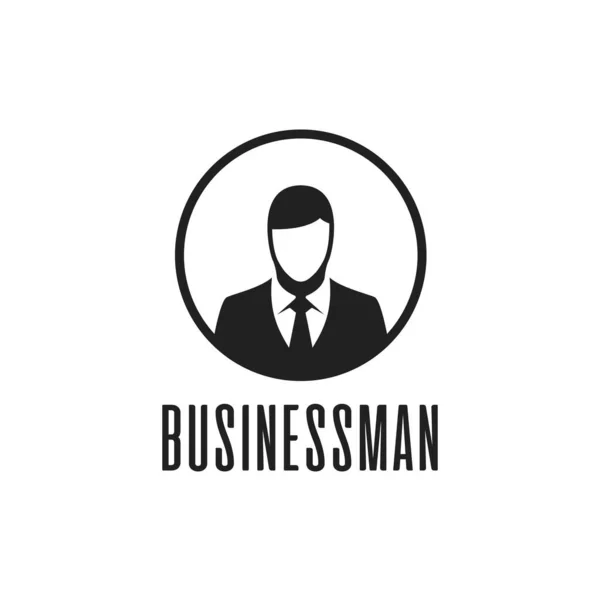 Businessman vector icon. — Stock Vector