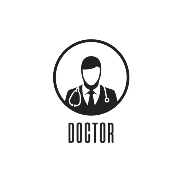 Doctor Vector Icono. Ilustración De Stock