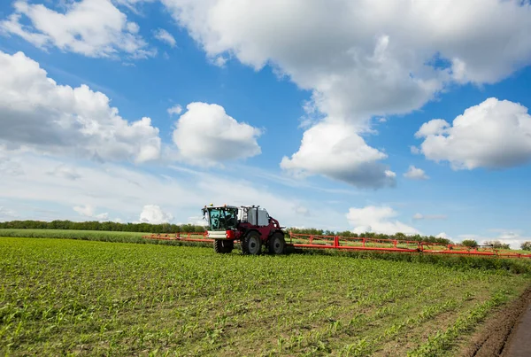 Tractor Field Agriculture Farming Farm — Foto de Stock