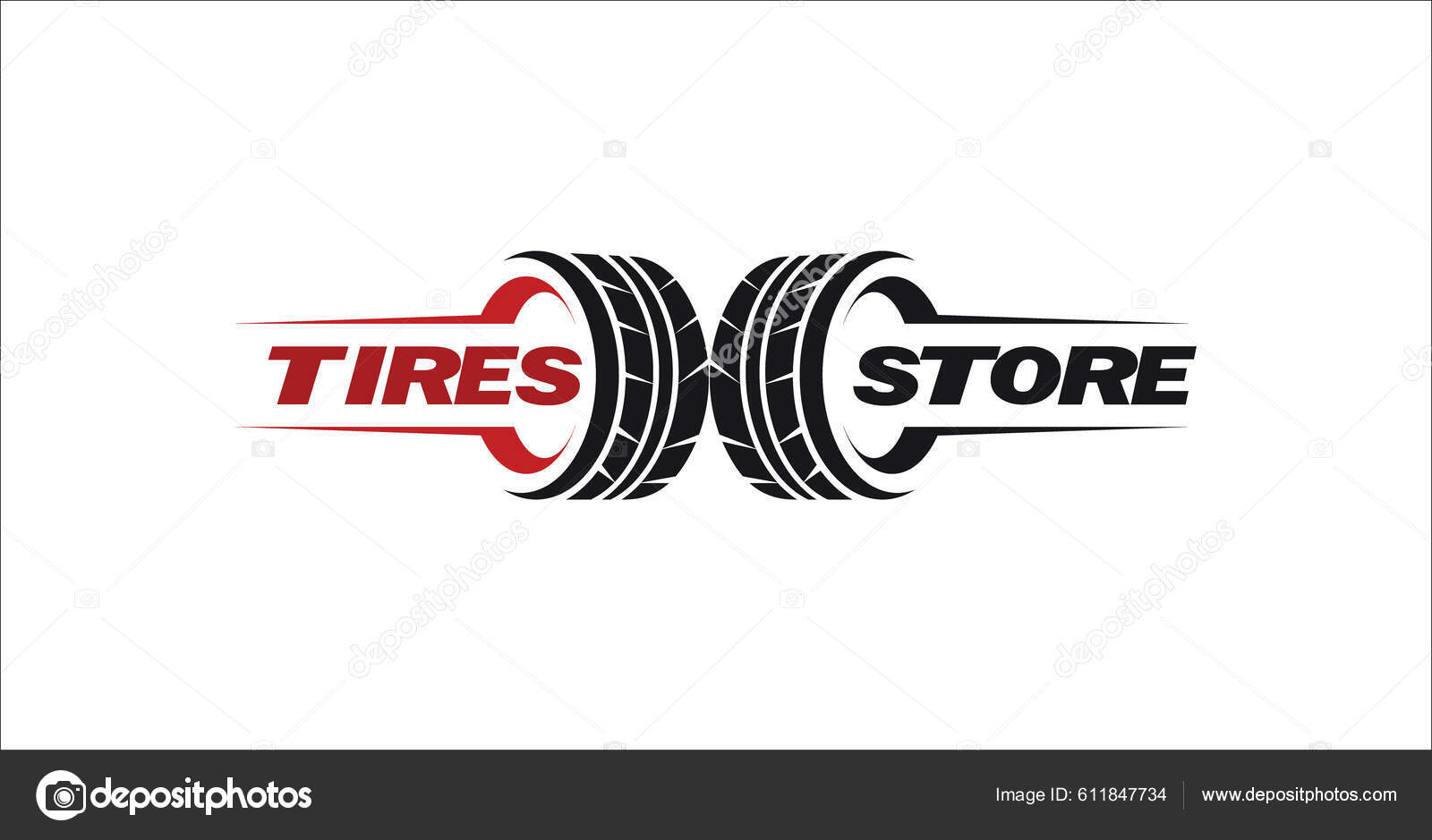 Tires Shop Logo Inspiration Stock Vector Image by ©mahmudarbain7gmail