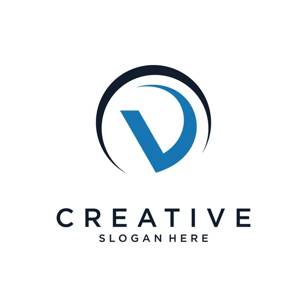 Letter Logo Design Sjabloon — Stockvector