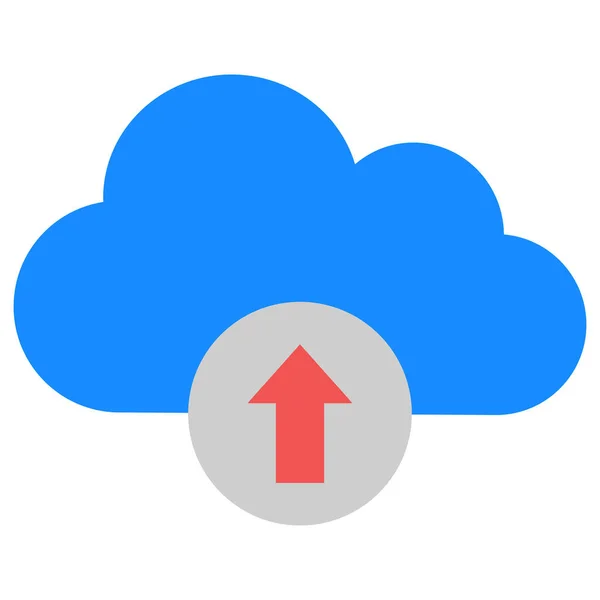 Carga Nube Que Puede Modificar Editar Fácilmente — Foto de Stock
