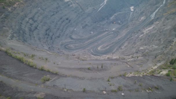 Aerial View Mining Natural Resources — Video Stock