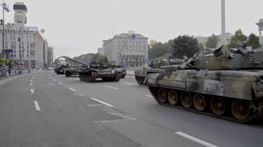The Armed Forces of Ukraine showed the destroyed and captured equipment of the Russian army. Independence Day - 2022 4K