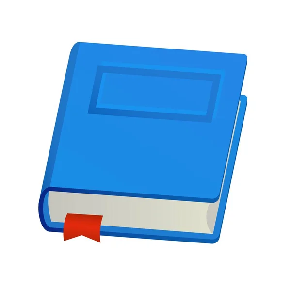 Book Isometry Logo Vector Illustration — Wektor stockowy