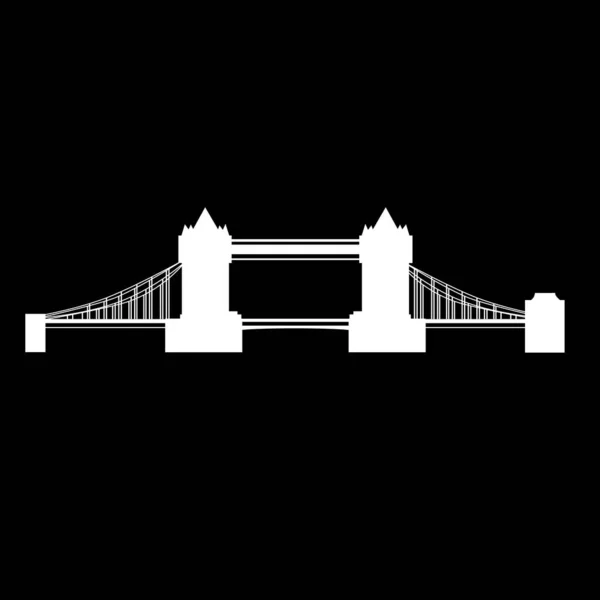 Bridge London River England Crossing — 图库矢量图片
